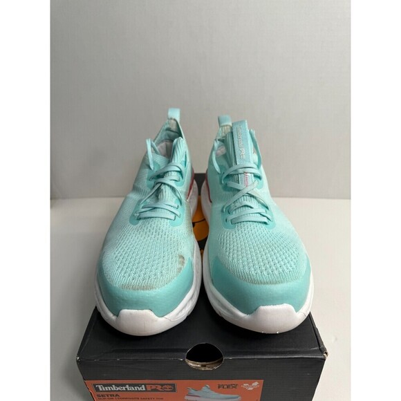 .10166 Timberland Blue, Safety Toe Work Shoes-US 6 Womens Wide - Picture 3 of 5